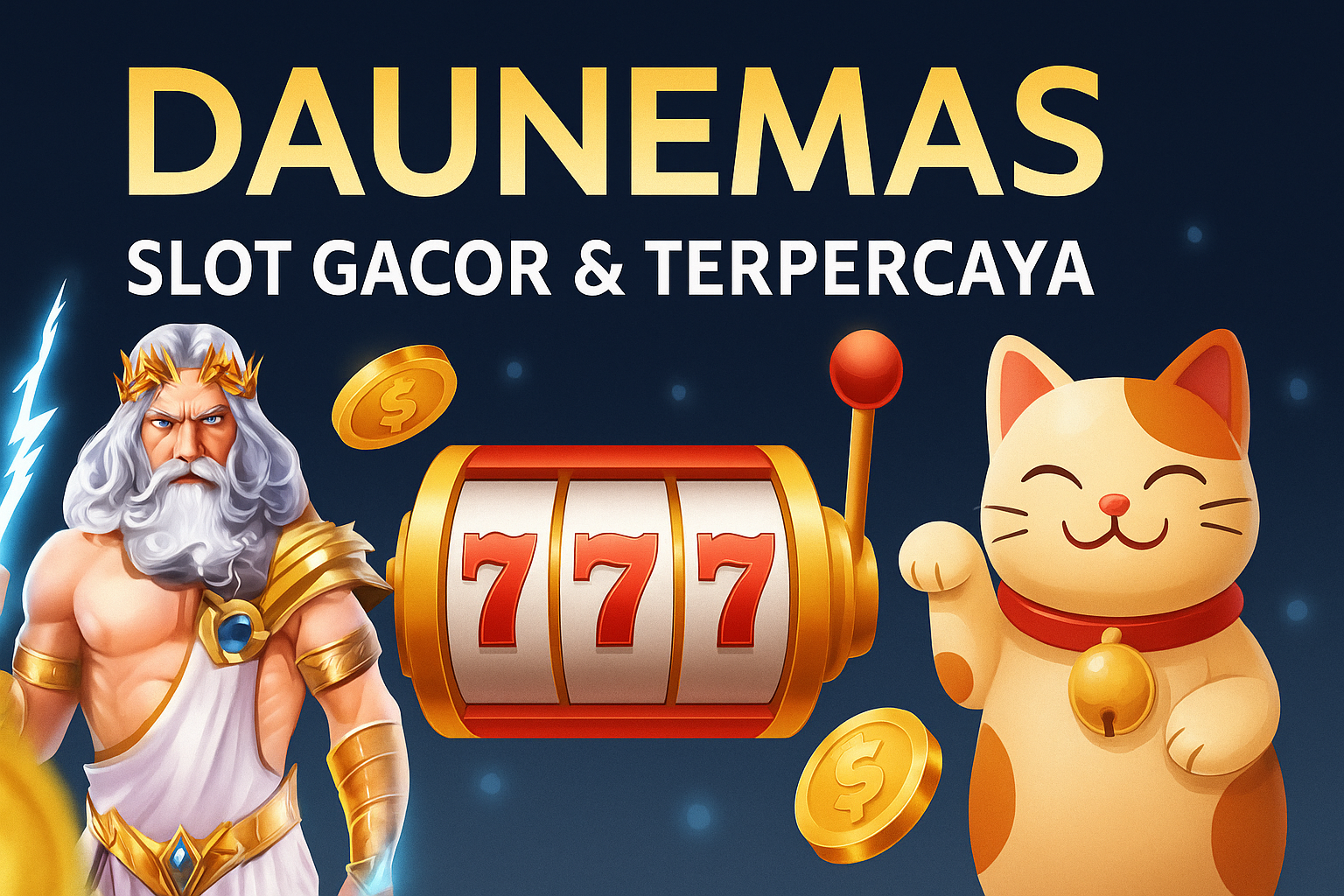 Promo Slot Gacor DAUNEMAS – Bonus Harian & Cashback Besar